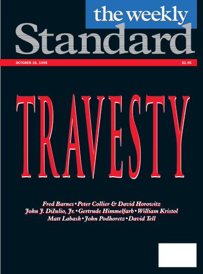 Cover of The Weekly Standard, October 16, 1995