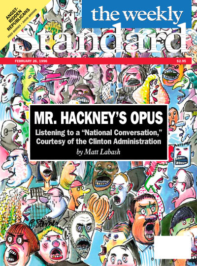 Cover of The Weekly Standard, February 26, 1996