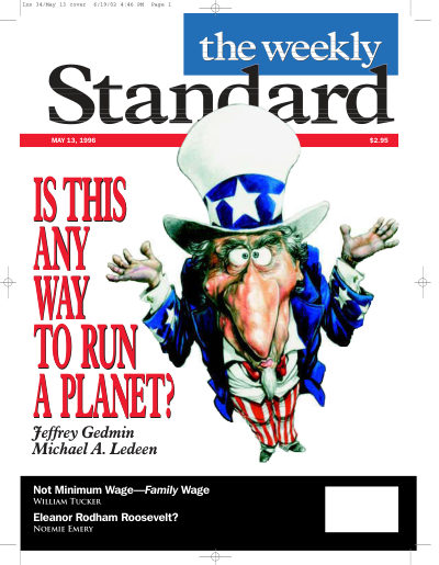 Cover of The Weekly Standard, May 13, 1996