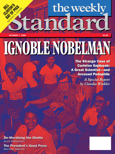 Cover of The Weekly Standard, October 7, 1996
