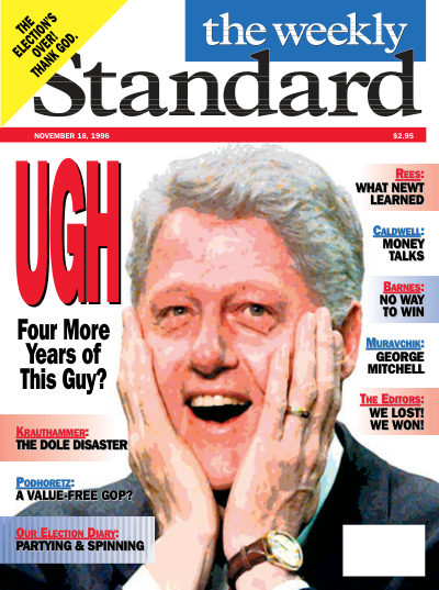 Cover of The Weekly Standard, November 18, 1996