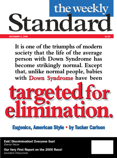Cover of The Weekly Standard, December 2, 1996