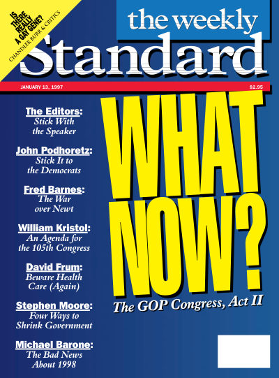 Cover of The Weekly Standard, January 13, 1997