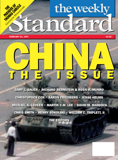 Cover of The Weekly Standard, February 24, 1997