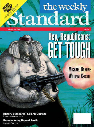 Cover of The Weekly Standard, March 10, 1997