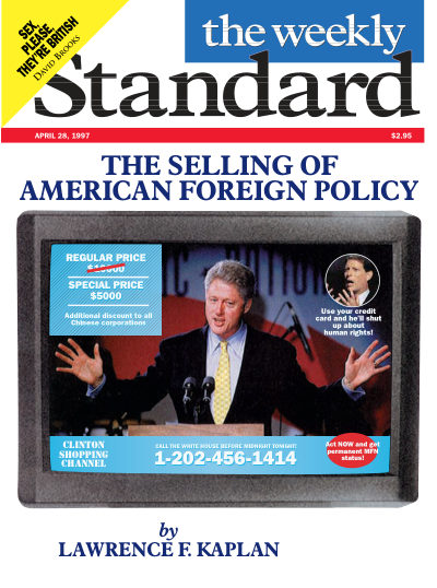 Cover of The Weekly Standard, April 28, 1997