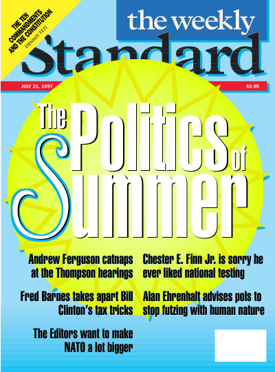 Cover of The Weekly Standard, July 21, 1997