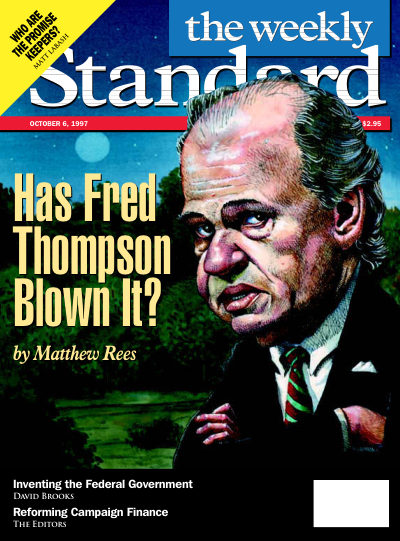 Cover of The Weekly Standard, October 6, 1997