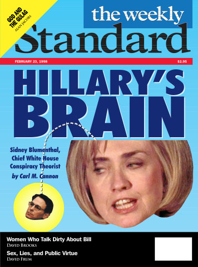 Cover of The Weekly Standard, February 23, 1998