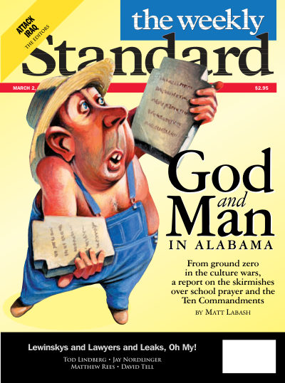 Cover of The Weekly Standard, March 2, 1998