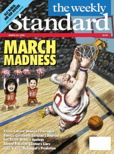 Cover of The Weekly Standard, March 23, 1998
