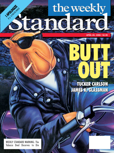 Cover of The Weekly Standard, April 20, 1998