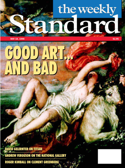 Cover of The Weekly Standard, May 18, 1998