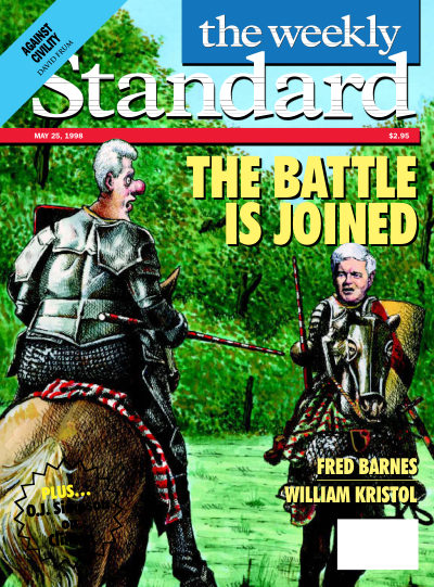 Cover of The Weekly Standard, May 25, 1998