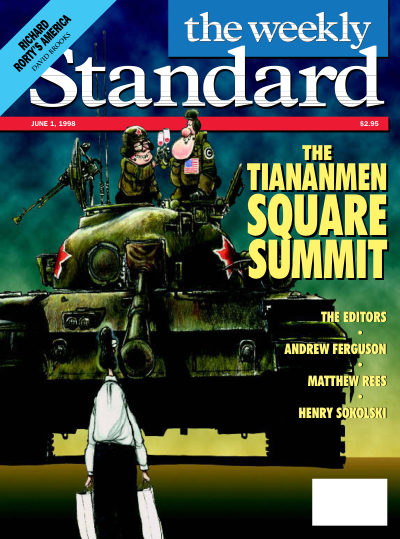 Cover of The Weekly Standard, June 1, 1998
