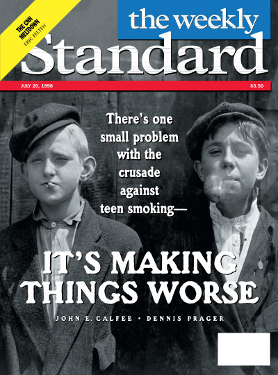 Cover of The Weekly Standard, July 20, 1998