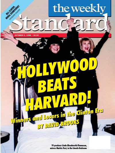 Cover of The Weekly Standard, October 5, 1998
