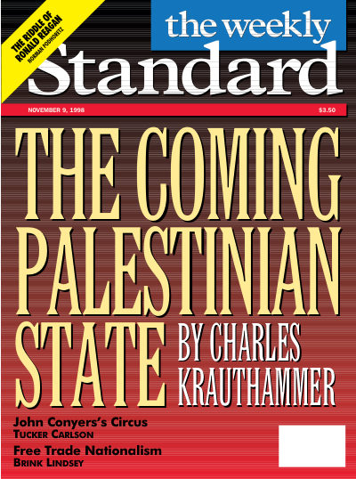 Cover of The Weekly Standard, November 9, 1998