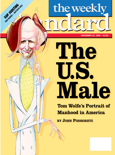Cover of The Weekly Standard, November 23, 1998
