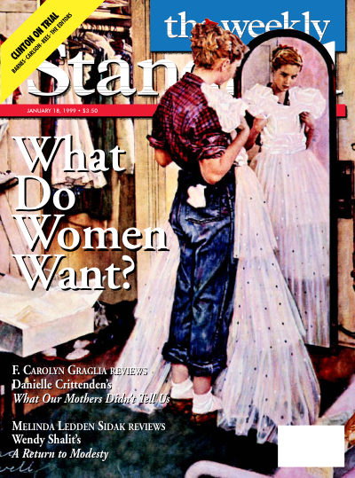 Cover of The Weekly Standard, January 18, 1999