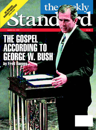 Cover of The Weekly Standard, March 22, 1999