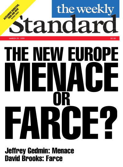 Cover of The Weekly Standard, March 29, 1999
