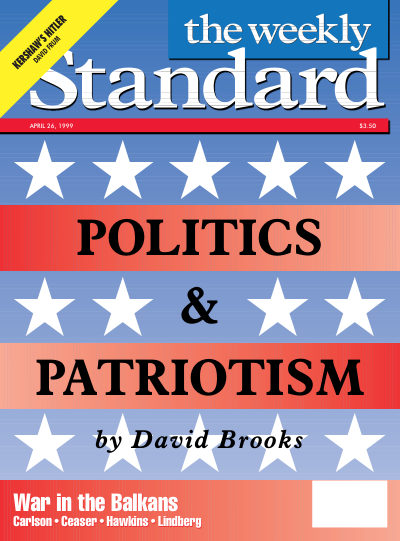 Cover of The Weekly Standard, April 26, 1999