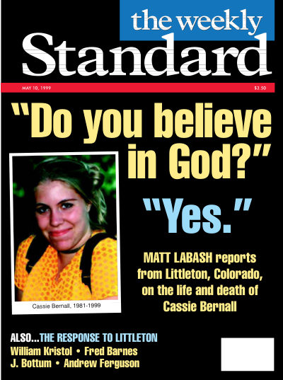 Cover of The Weekly Standard, May 10, 1999
