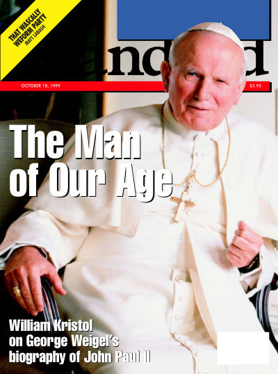 Cover of The Weekly Standard, October 18, 1999
