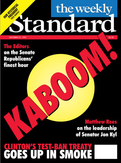 Cover of The Weekly Standard, October 25, 1999