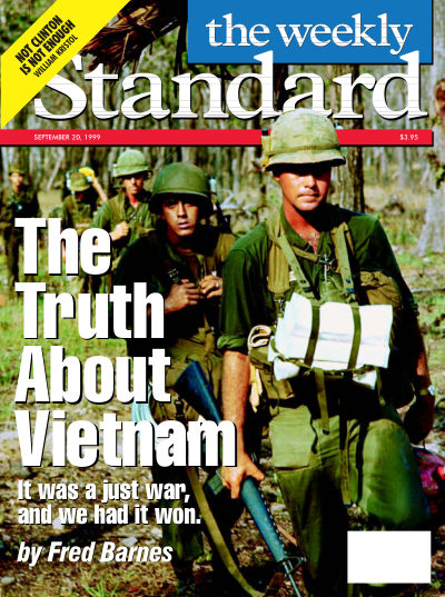 Cover of The Weekly Standard, September 20, 1999
