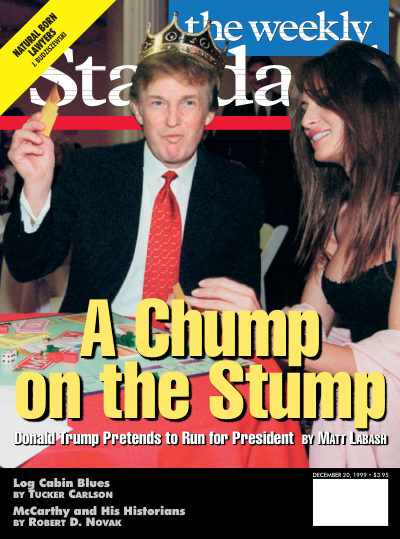 Cover of The Weekly Standard, December 20, 1999