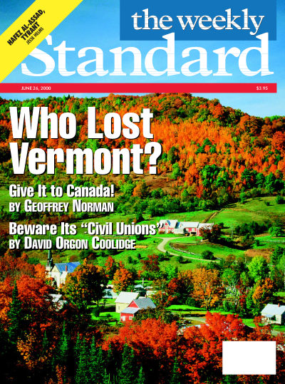 Cover of The Weekly Standard, June 26, 2000
