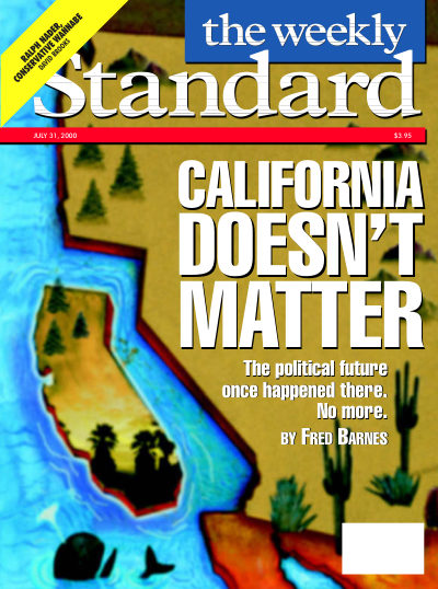 Cover of The Weekly Standard, July 31, 2000