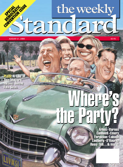Cover of The Weekly Standard, August 21, 2000