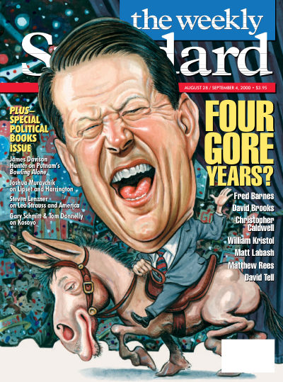 Cover of The Weekly Standard, August 28, 2000