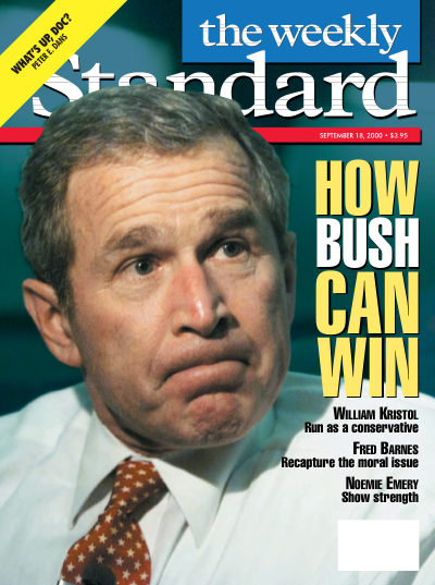 Cover of The Weekly Standard, September 18, 2000