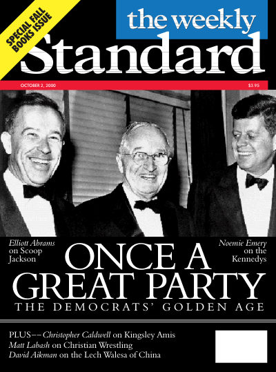 Cover of The Weekly Standard, October 2, 2000