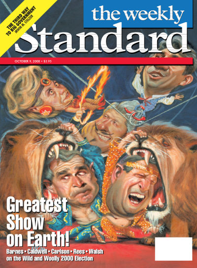 Cover of The Weekly Standard, October 9, 2000