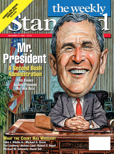 Cover of The Weekly Standard, December 25, 2000