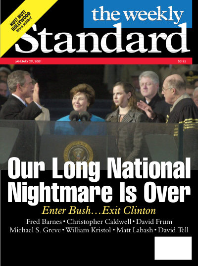Cover of The Weekly Standard, January 29, 2001