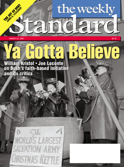 Cover of The Weekly Standard, March 26, 2001