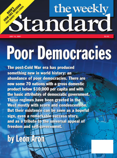 Cover of The Weekly Standard, July 16, 2001