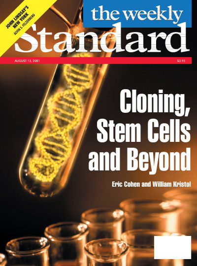 Cover of The Weekly Standard, August 13, 2001