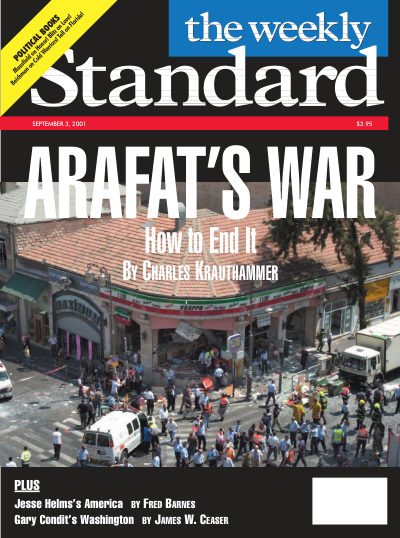 Cover of The Weekly Standard, September 3, 2001