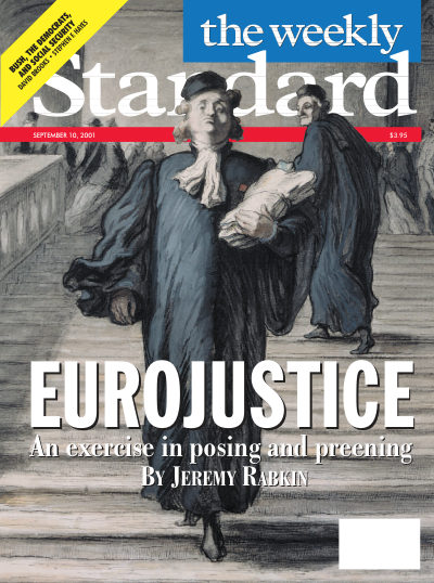 Cover of The Weekly Standard, September 10, 2001