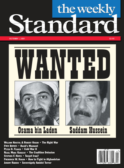 Cover of The Weekly Standard, October 1, 2001