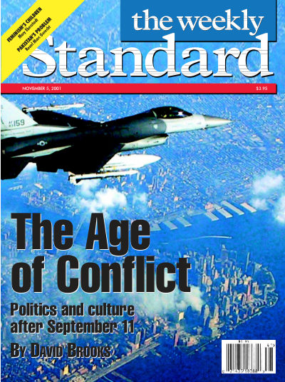 Cover of The Weekly Standard, November 5, 2001