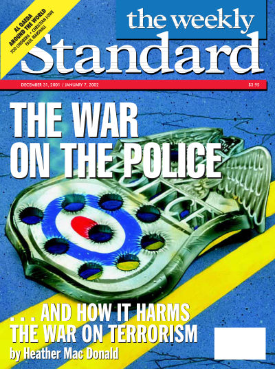 Cover of The Weekly Standard, December 31, 2001