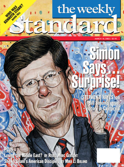 Cover of The Weekly Standard, March 18, 2002